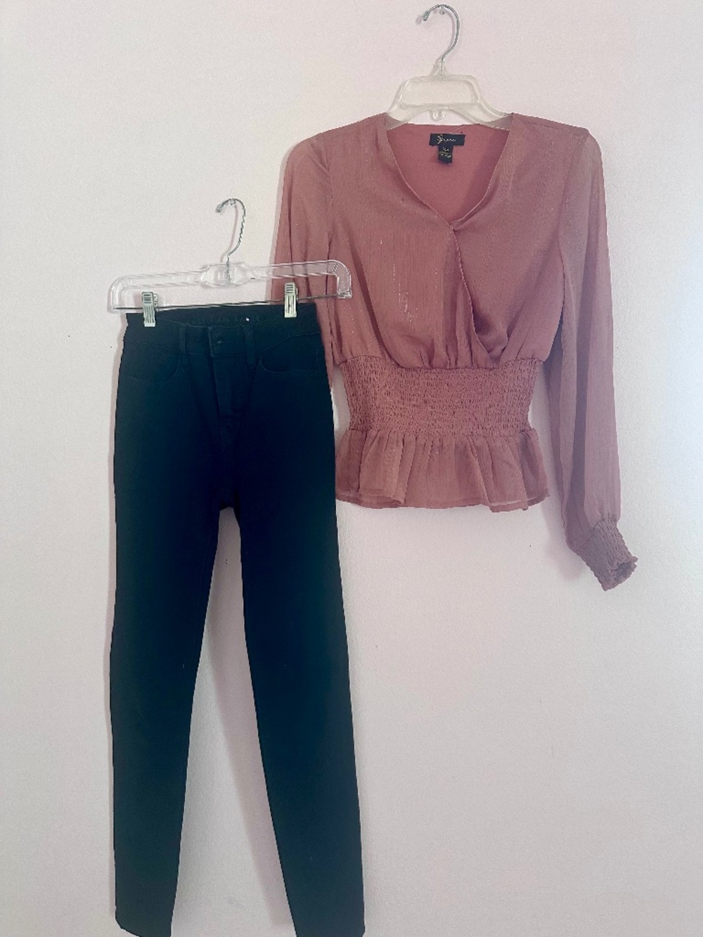 American Eagle Jeans Size 000 + Trixxi Top | Soft Stretch Denim | Outfit